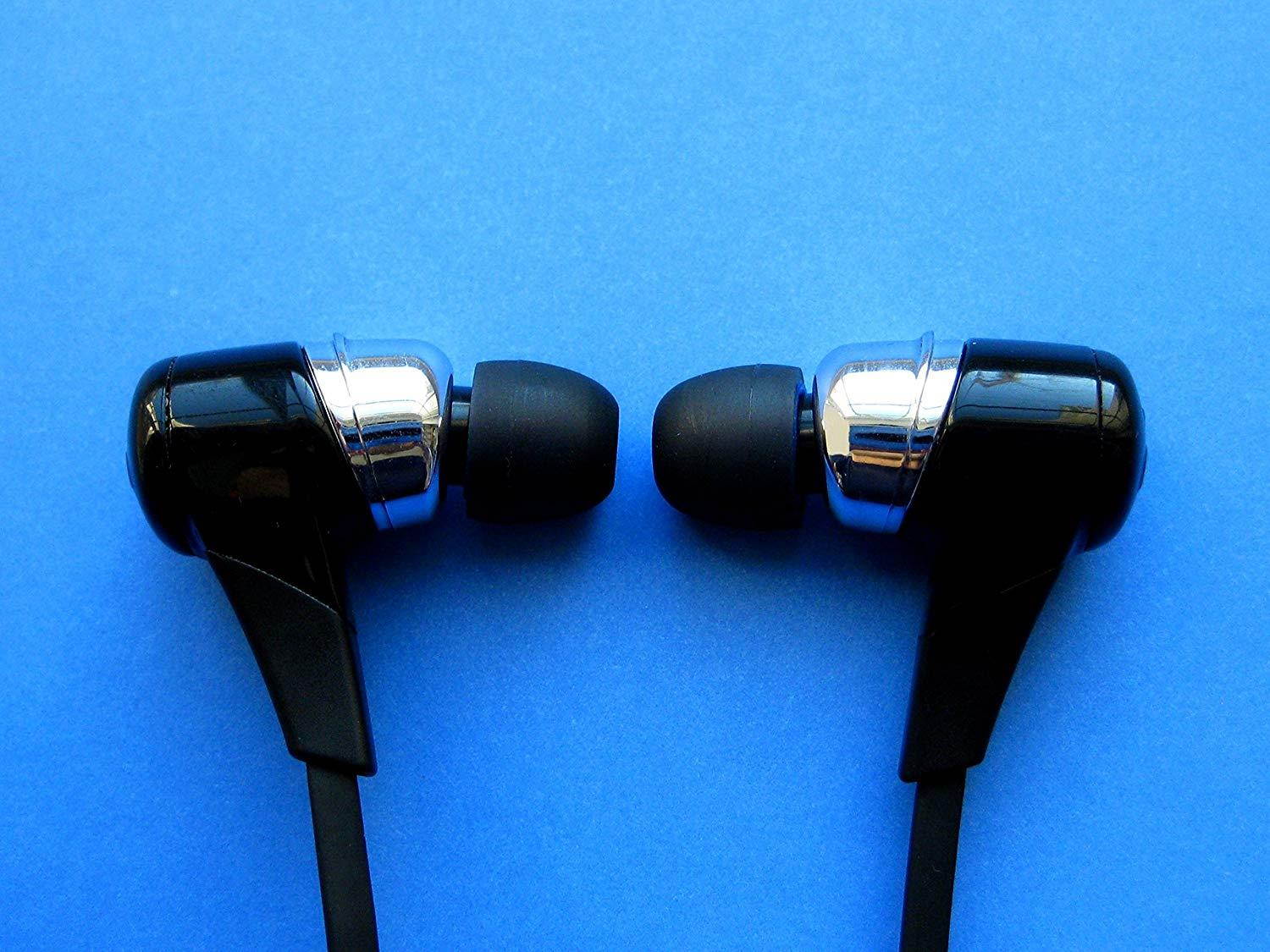 8pcs Small (S) Comfort Stay (BK) Replacement Set Earbuds Eartips for Jaybird X2 Wireless Bluetooth In Ear Earphones/Headphones