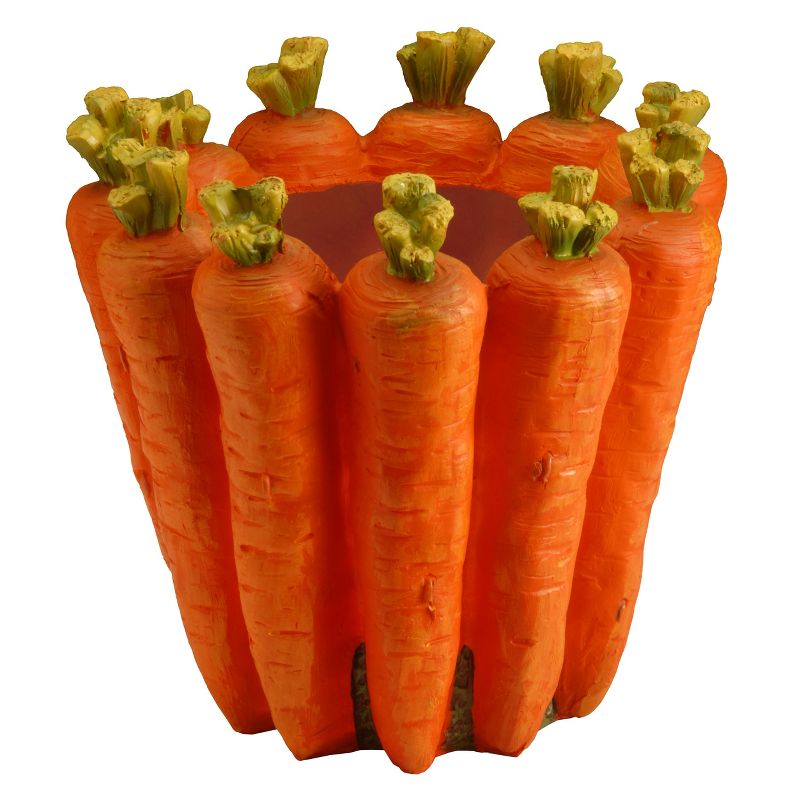 8" Carrot Flower Pot - National Tree Company