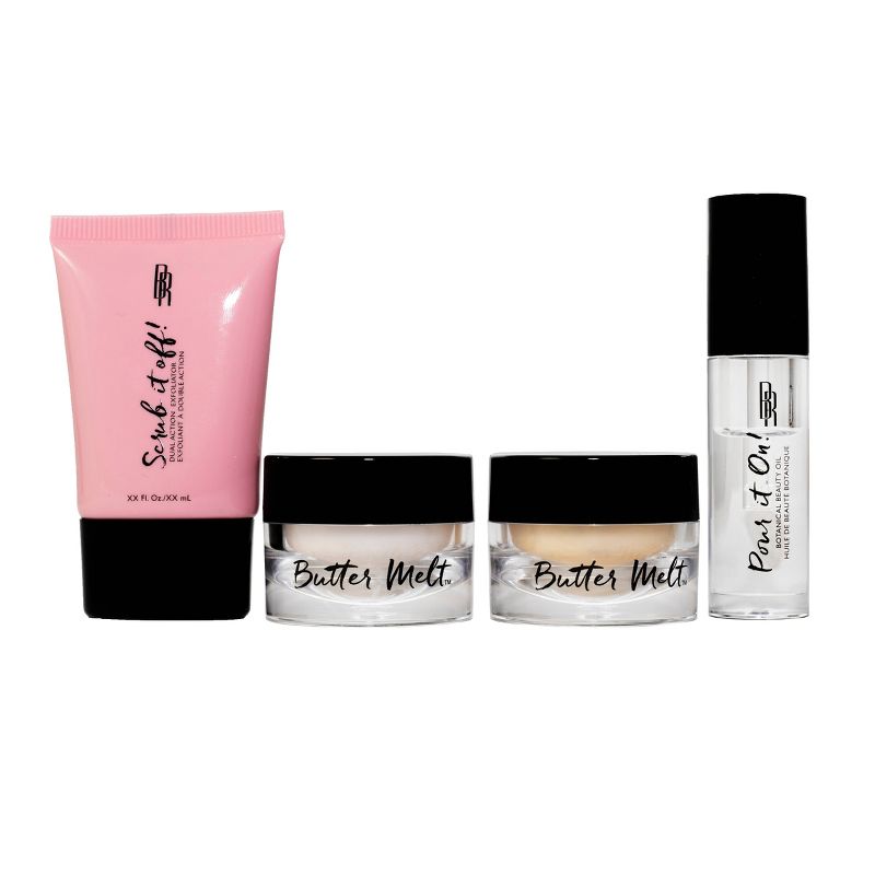 Black Radiance Butter Melt Skincare Travel Set - 4ct