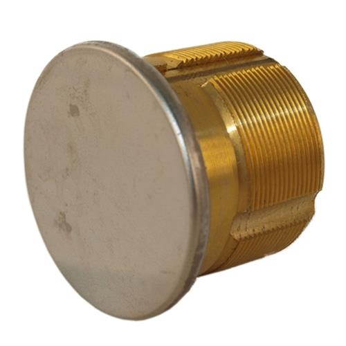 Maxtech B118DC-26D Satin Chrome US26D Solid Brass Replacement 1-1/8" Dummy Mortise Cylinder Lock