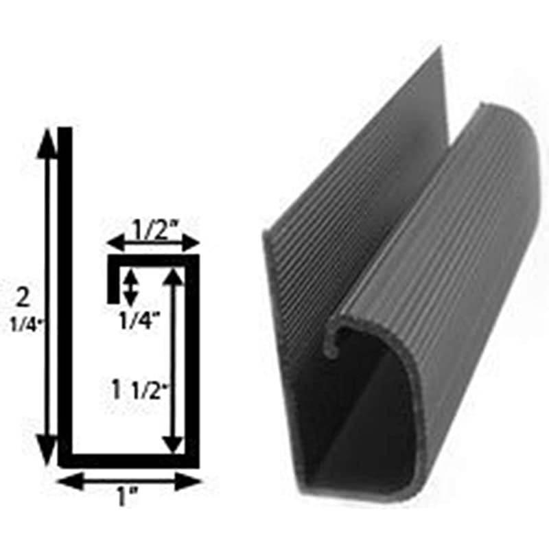 Large J Channel Cable Raceway Self Adhesive Desk Cord Organizer and Wire Manager Beige 48 4 Feet 6 Pack