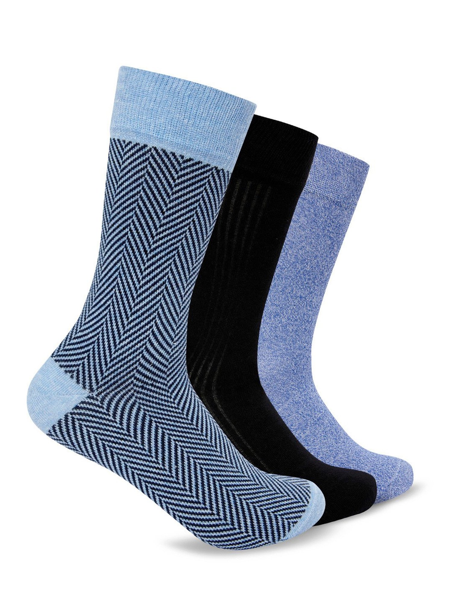 Smarty Pants Multicolor Cotton Printed Socks (Pack Of 3)