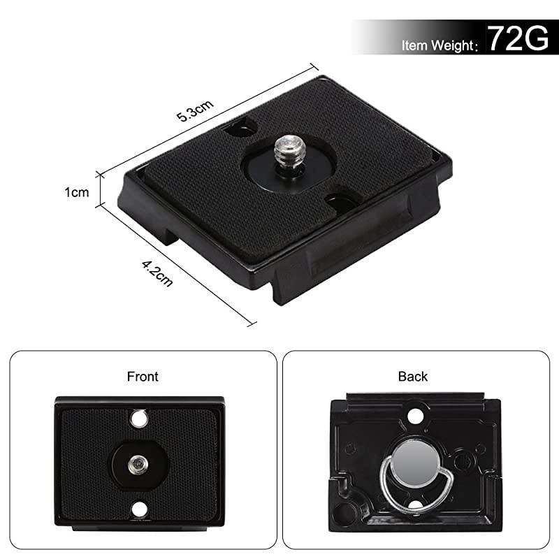Release Plate Fits Bogen Manfrotto Heads RC2 3030 3130 3160 3265 DC106