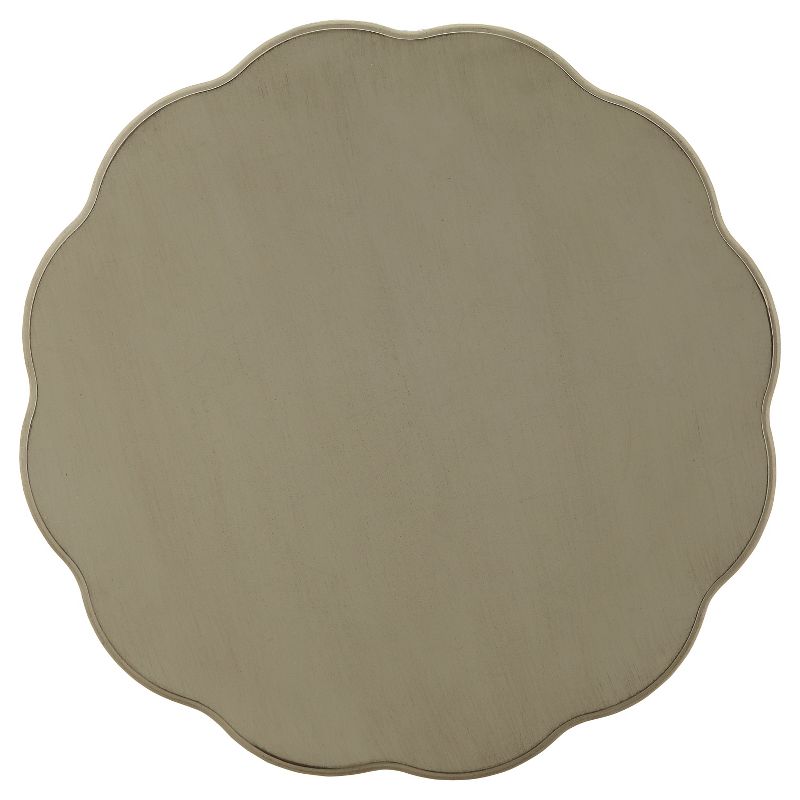 Set of 3 Glam Mirrored Accent Tables Gold - Olivia & May