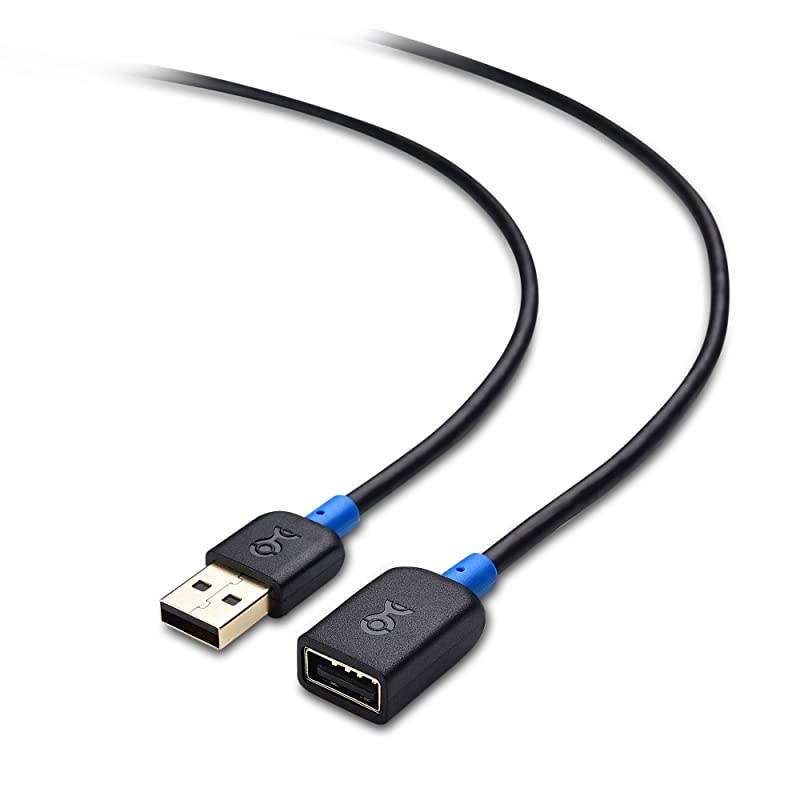 2-Pack USB to USB Extension (Male to Female USB Extender Cable) - 6 ft