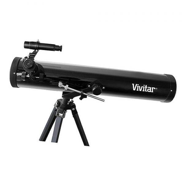 Vivitar TEL-76700 3" Reflector Telescope with Tripod #VIVTEL76700