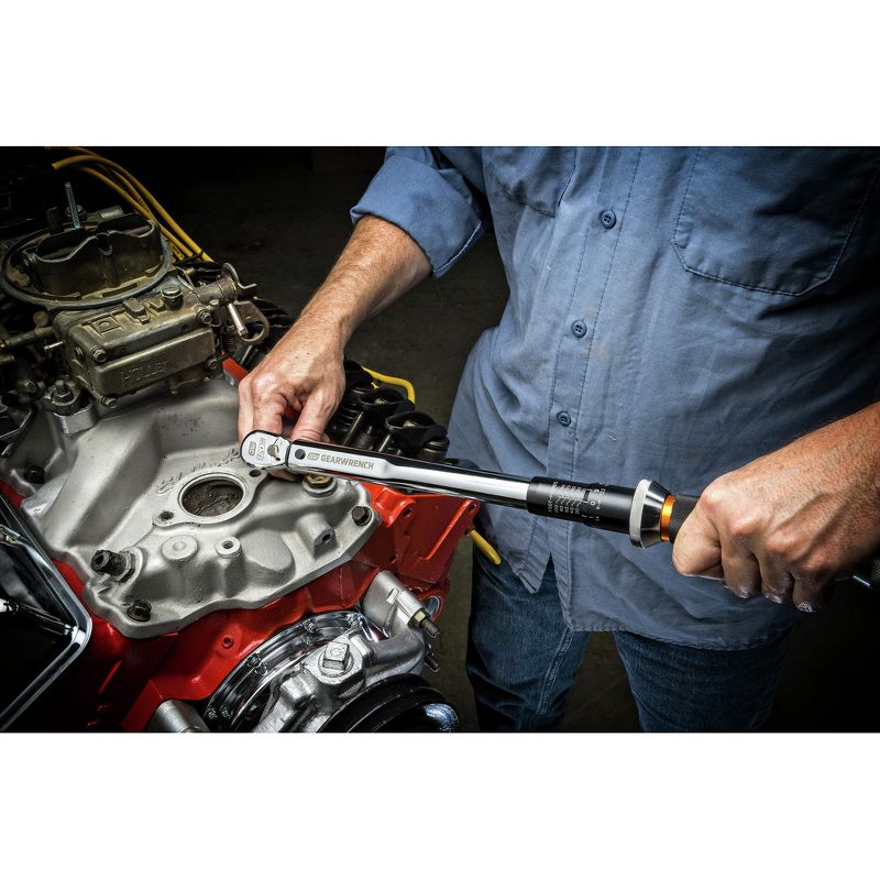 GearWrench 85176 10-100 ft-lbs. 3/8 in. Drive 120XP Micrometer Torque Wrench