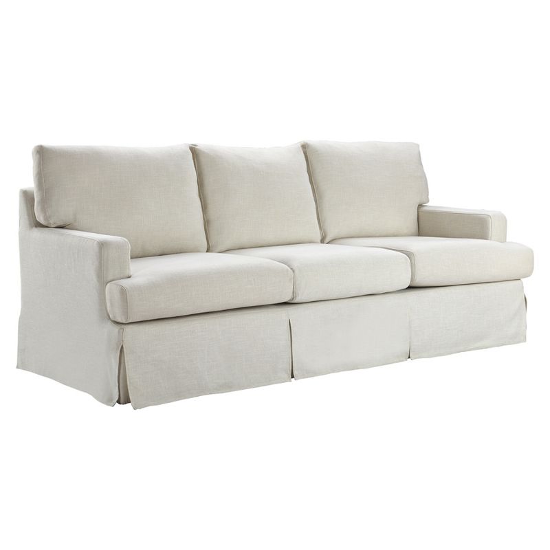 Westport Slipcover Sofa Ivory Linen - Finch