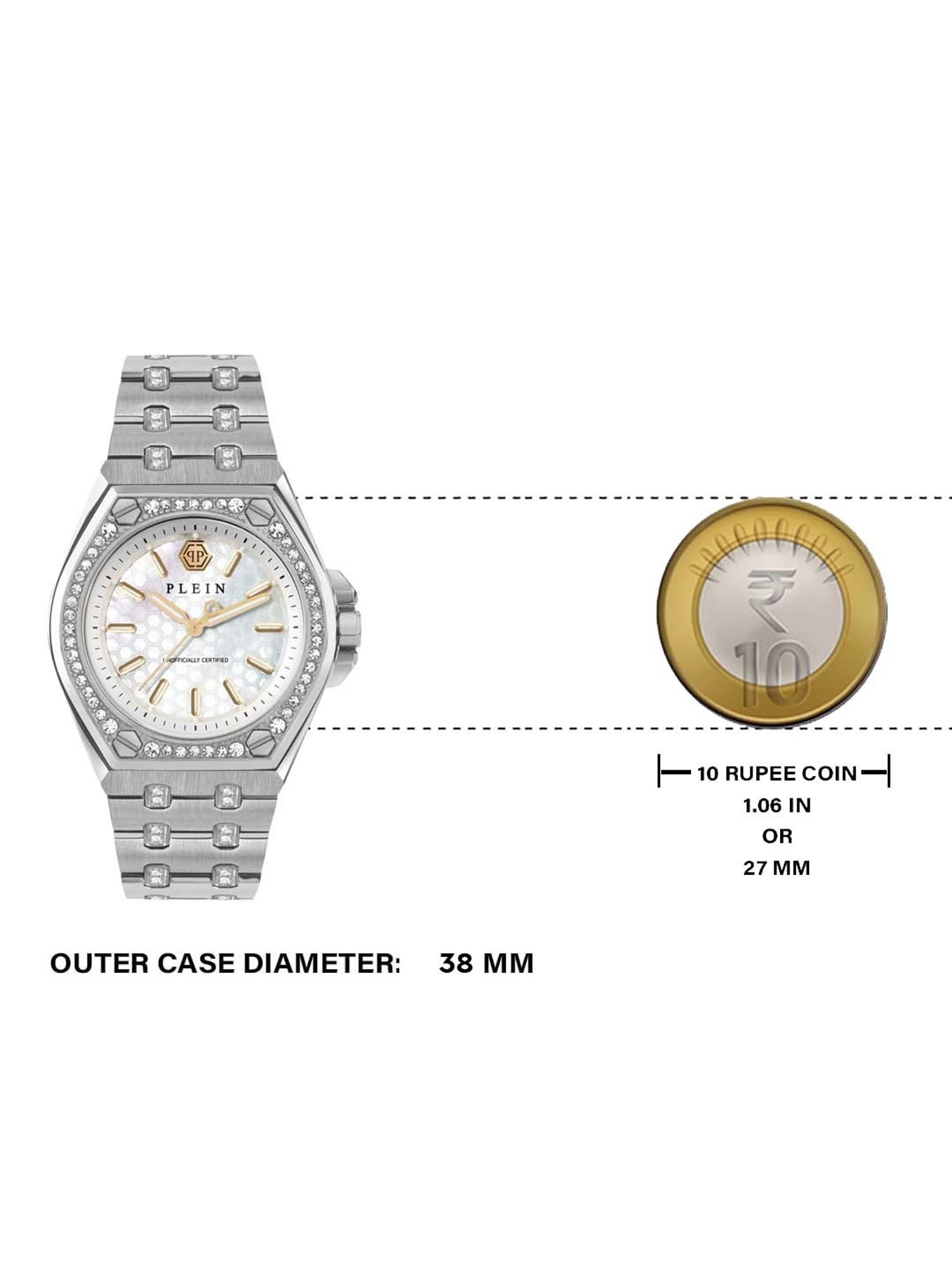 PHILIPP PLEIN PWJAA1123 Analog Watch for Women