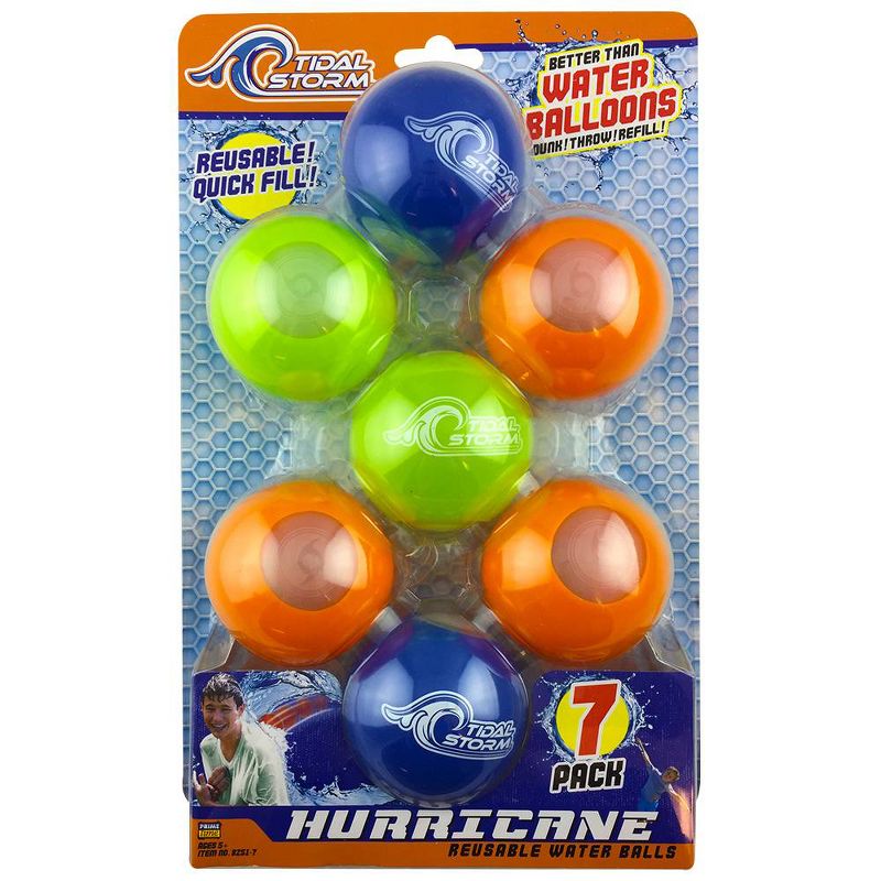 Tidal Storm Hurricane Reusable Water Balls 7pk