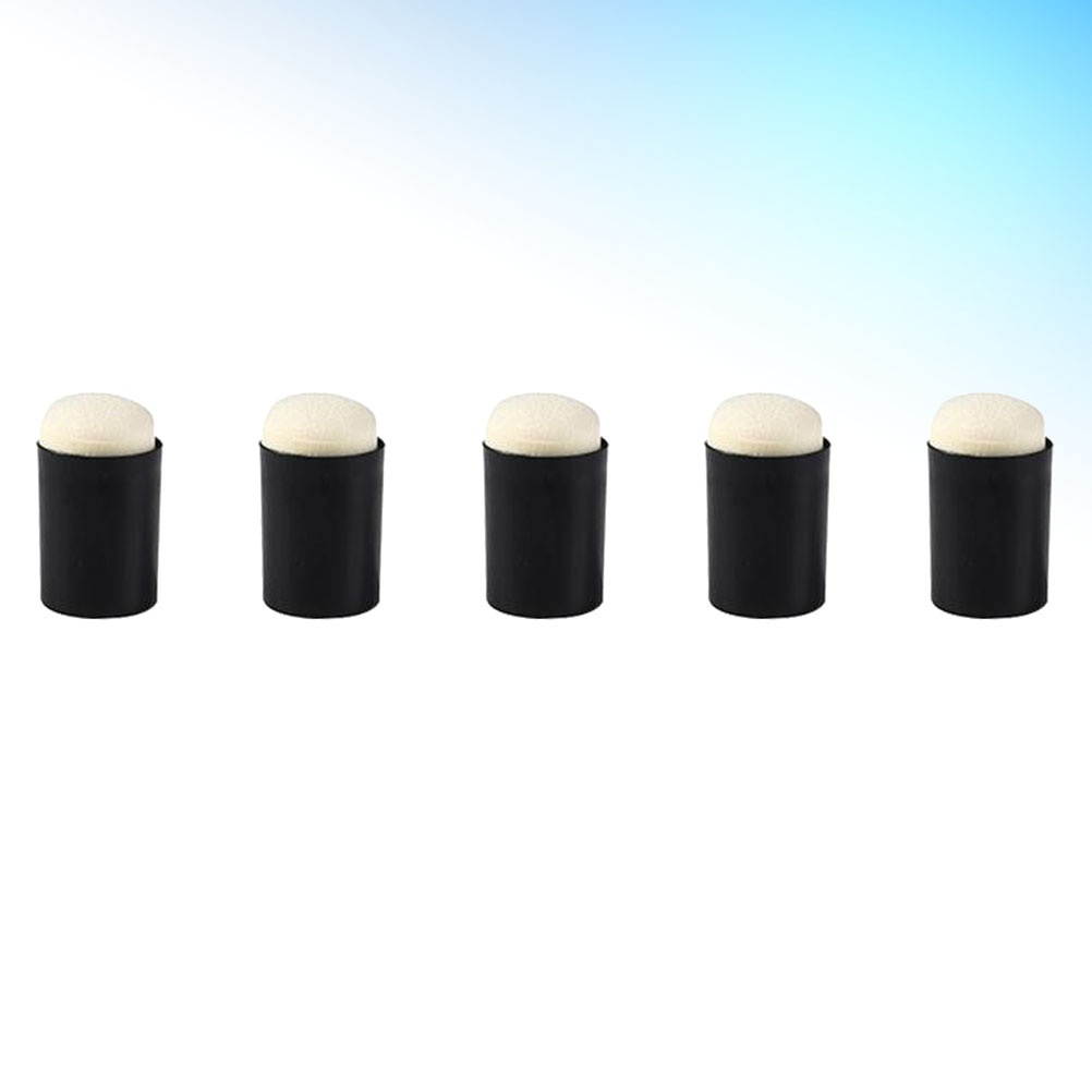 5pcs Drawing Sponge Creative Finger Sponge Stamp Interesting Portable Stamper Toy Painting Tool for Painting Drawing Crafts (Pink)