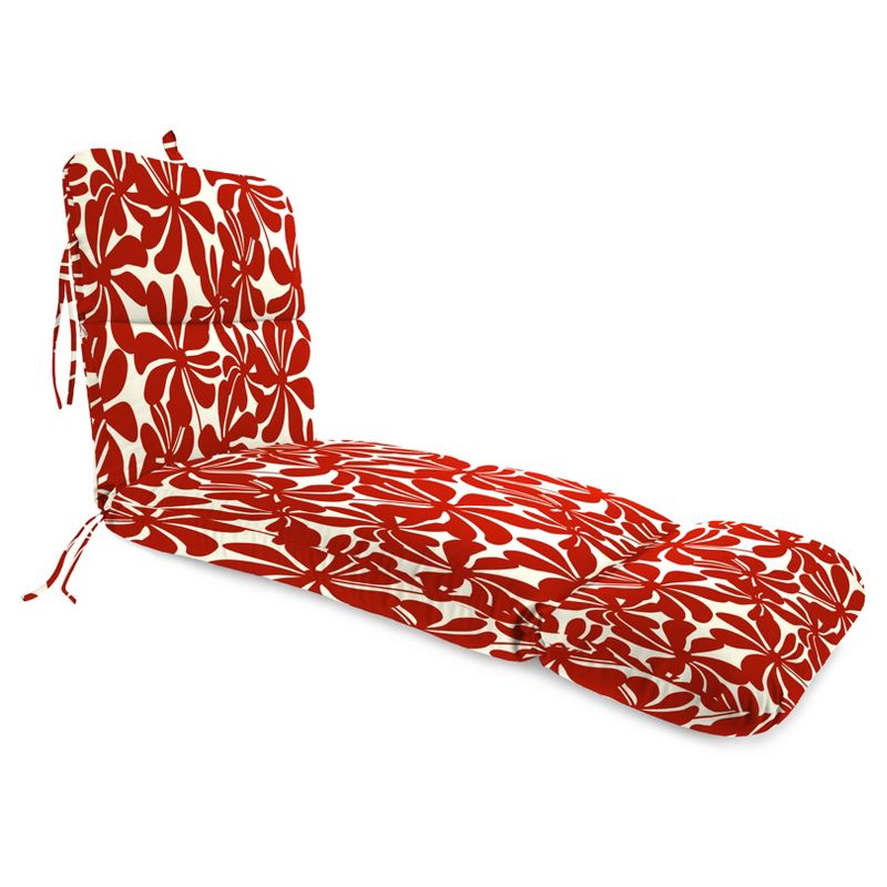 Outdoor One Piece Seat And Back Cushion - Red - Jordan Manufacturing