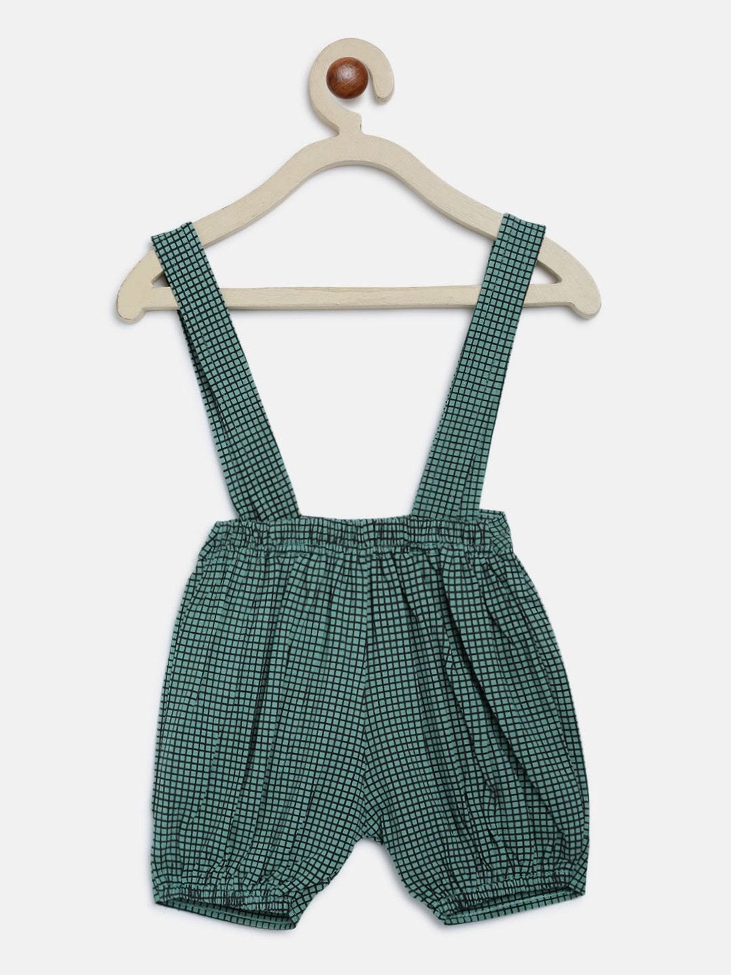 Budding Bees Kids Blue Ombre Jumpsuit with Attached Bow