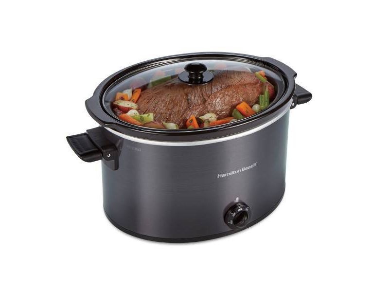 Crock-Pot 6qt Programmable Cook & Carry Slow Cooker Black SCCPVLF605-B