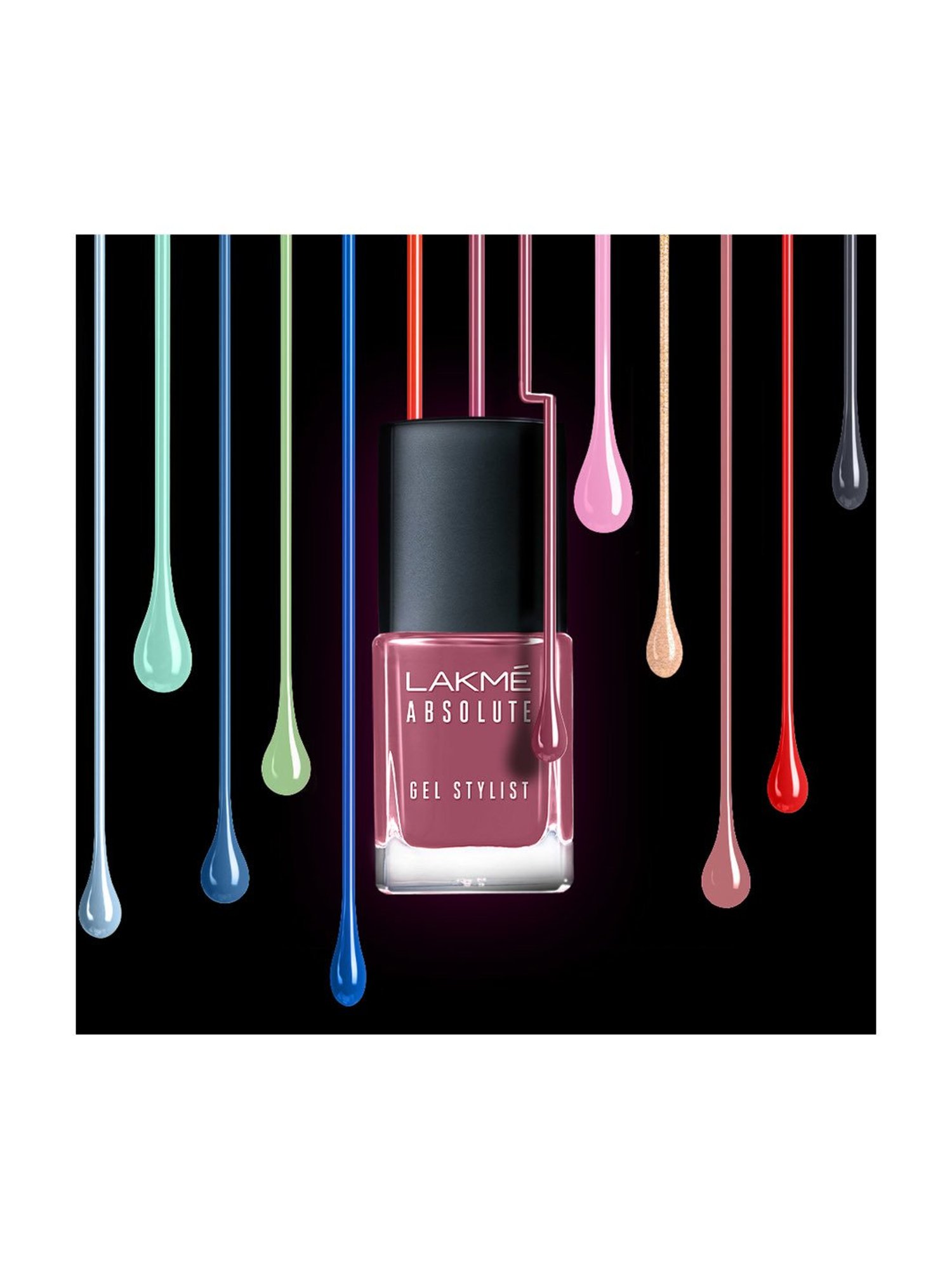Lakme Absolute Gel Stylist Nail Color Pink Lady - 12 gm