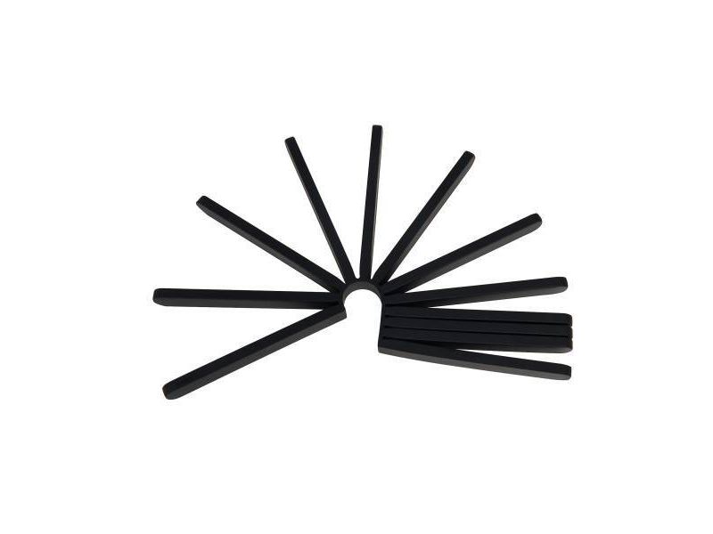 2pk Silicone Trivets Black - Umbra