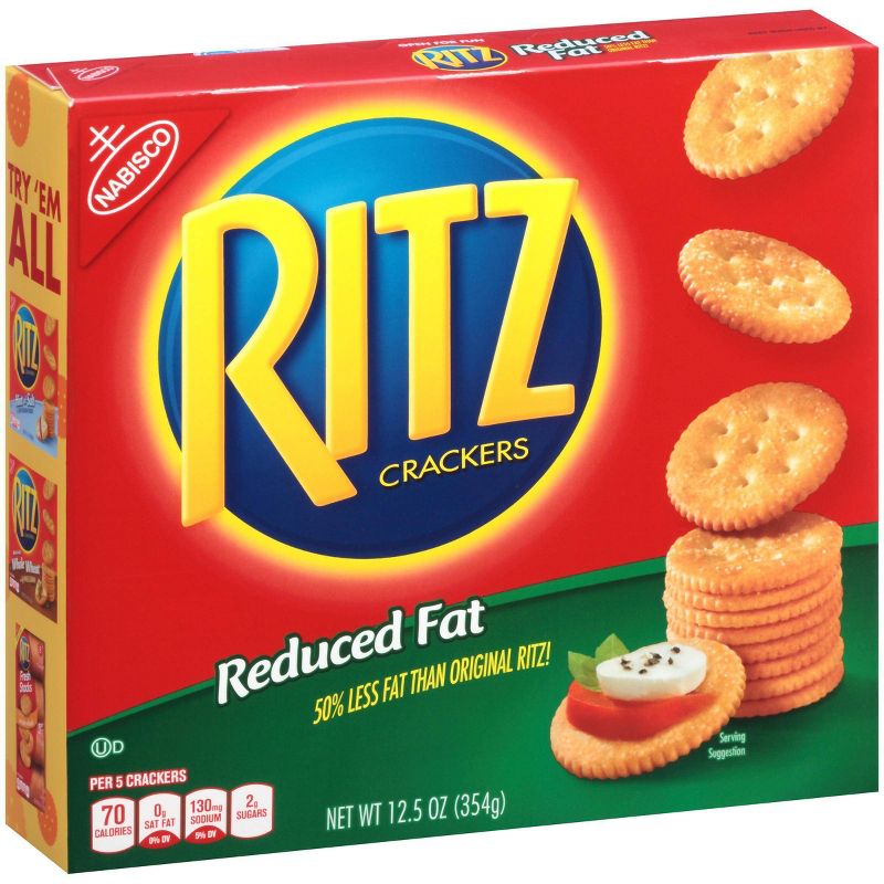 Nabisco Ritz Reduced Fat Classic Crackers - 12.5oz