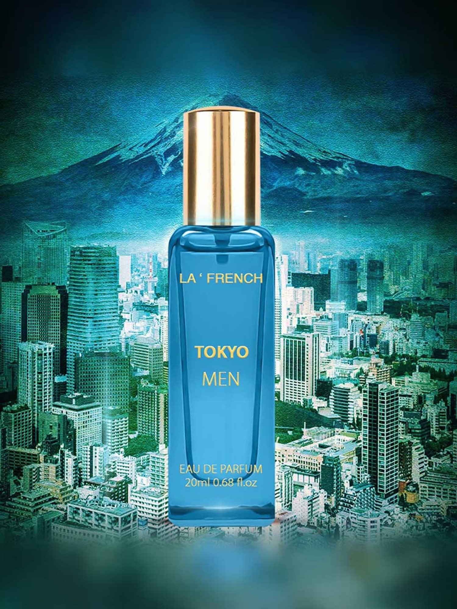 La'french Tokyo City of Dreams Eau de Parfum for Men - 20 ml