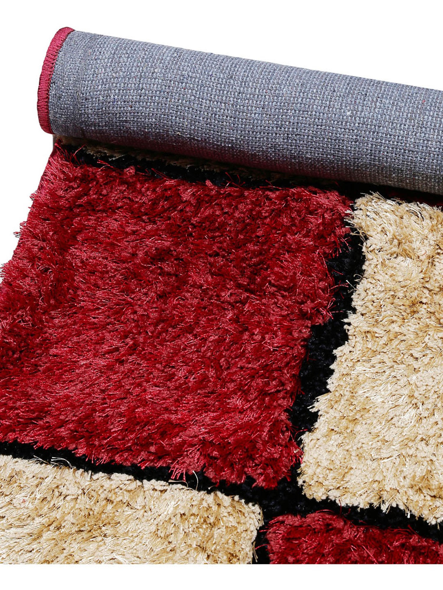 Romee Red & Beige Carpet - Set of 1