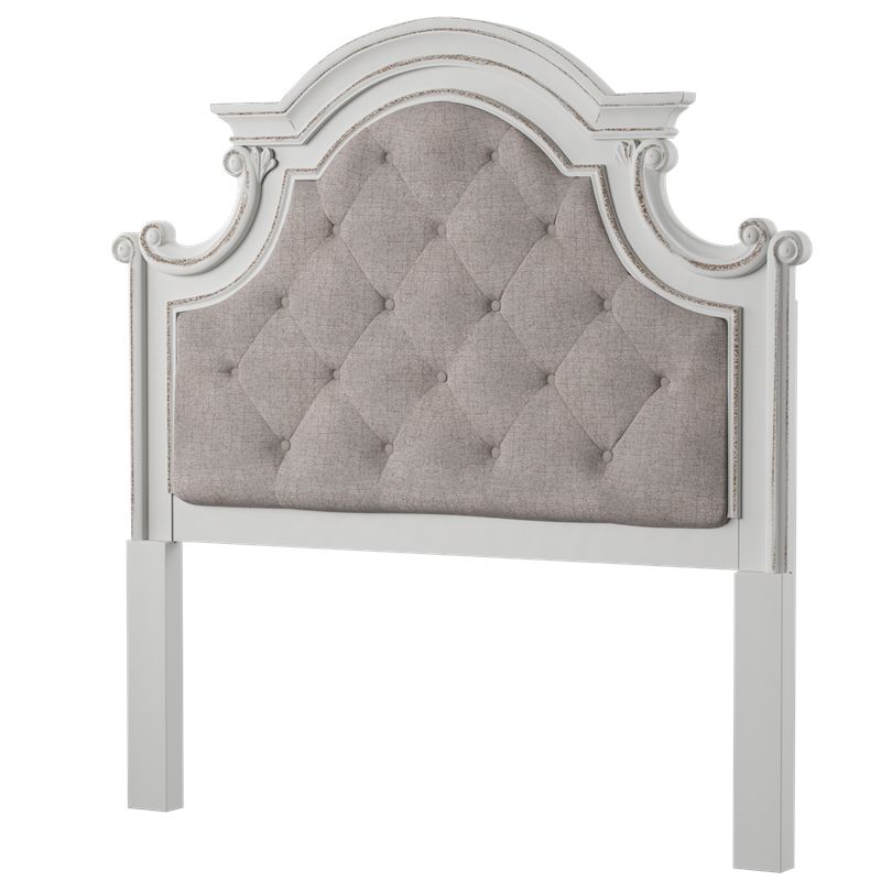 Twin Uph Panel Headboard in Off-White - Liberty Furniture