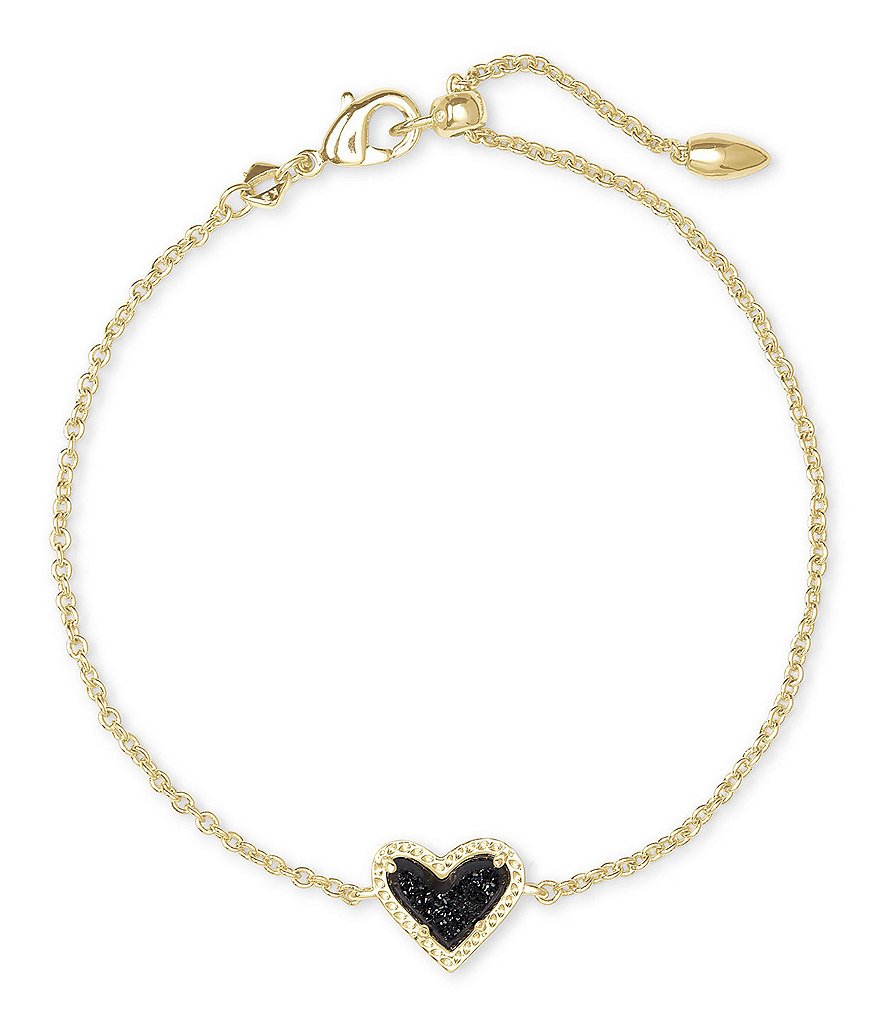 Kendra Scott Ari Heart Gold Chain Bracelet