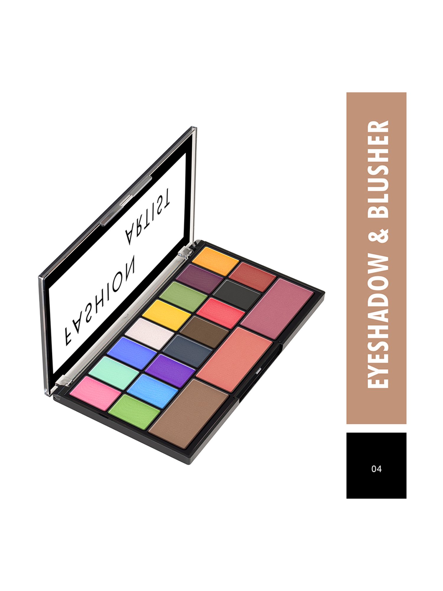 SWISS BEAUTY Fashion Artist Eyeshadow & Blusher Palette Shade 4 - 28 gm