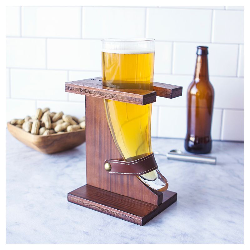 Blue Rose Polish Pottery Green Confetti Water Glass Set