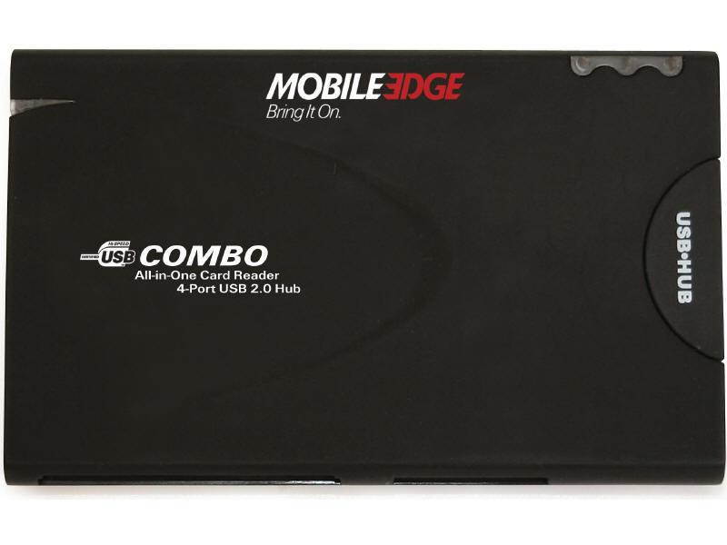 Mobile Edge - Universal Card Reader/USB Hub Combo