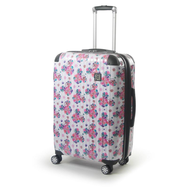 FUL Disney Minnie Mouse Printed 25" Hardside Rolling Suitcase - Floral