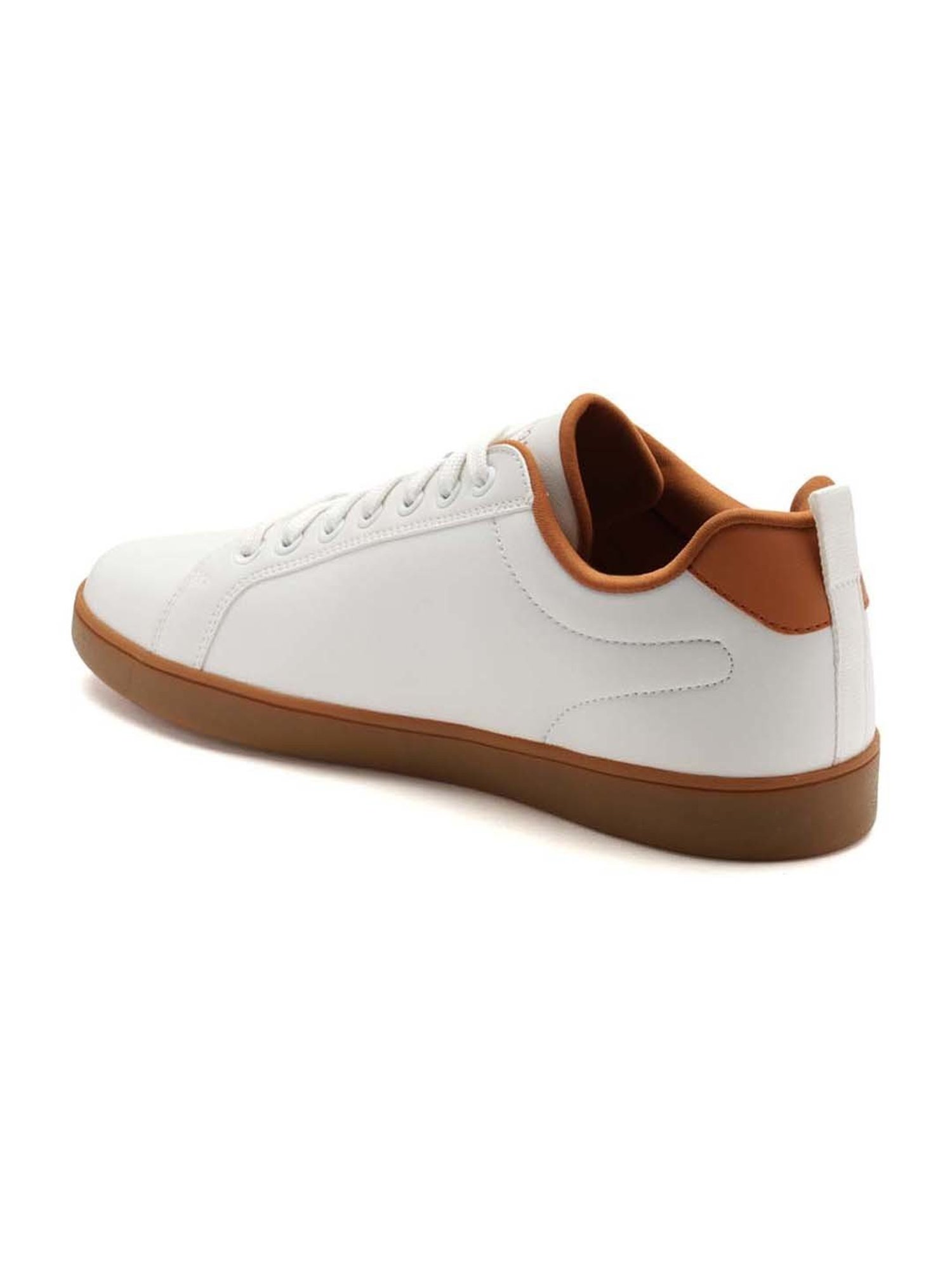 U.S. Polo Assn. Men's VADOR Off White Casual Sneakers