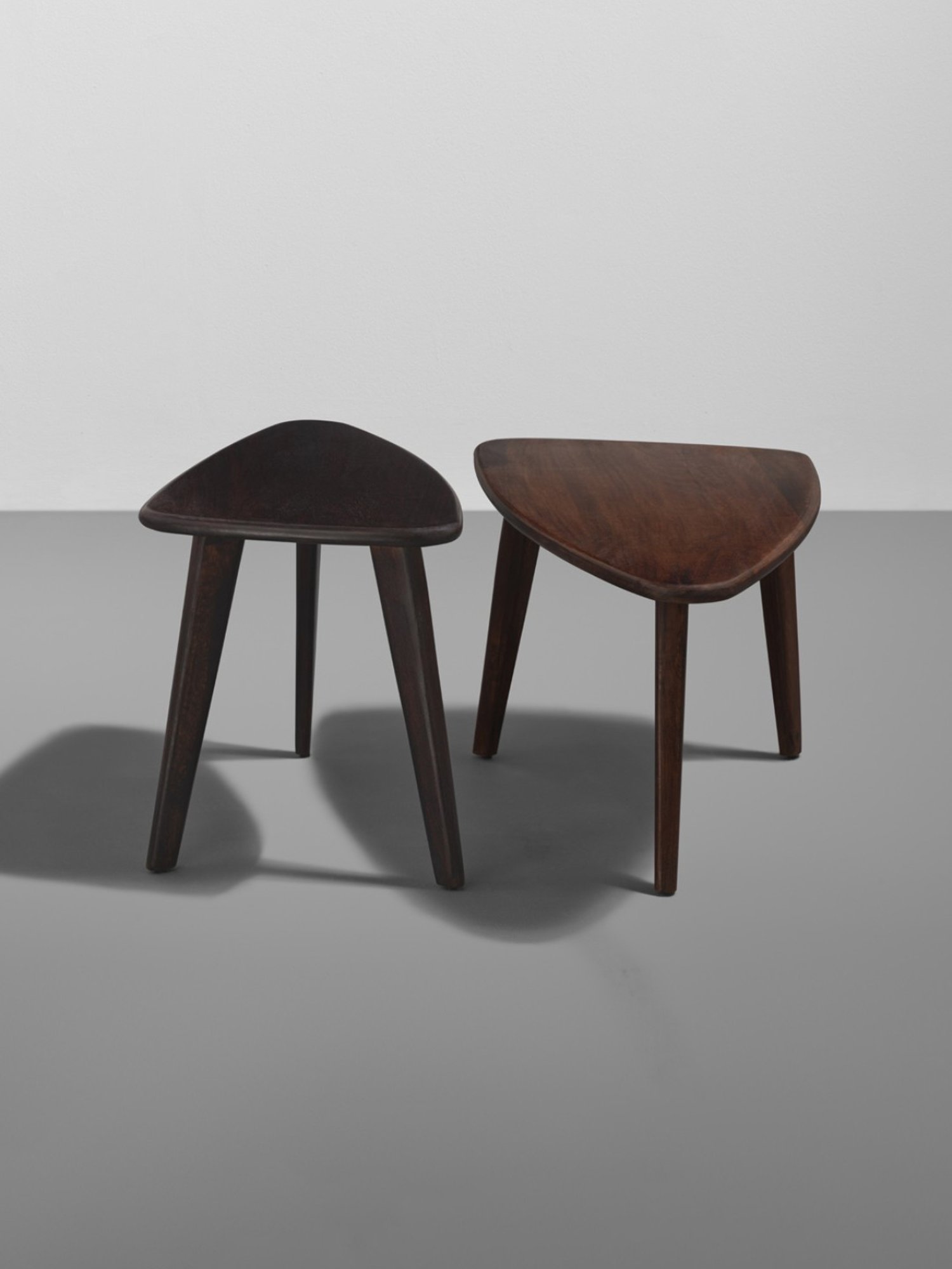 Sleepyhead Twosome Brown Mango Wood Nesting Table