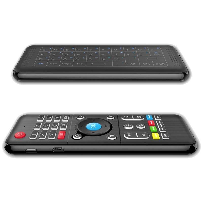 H1 2.4G Wireless Backlight Touchpad Keyboard Air Mouse IR Learning For Window/Android OS No Backlight - No backlight