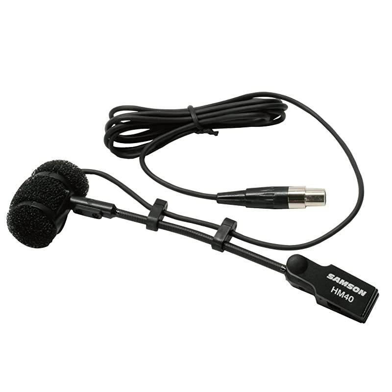 HM40 Wind Instrument Microphone with P3 Connector