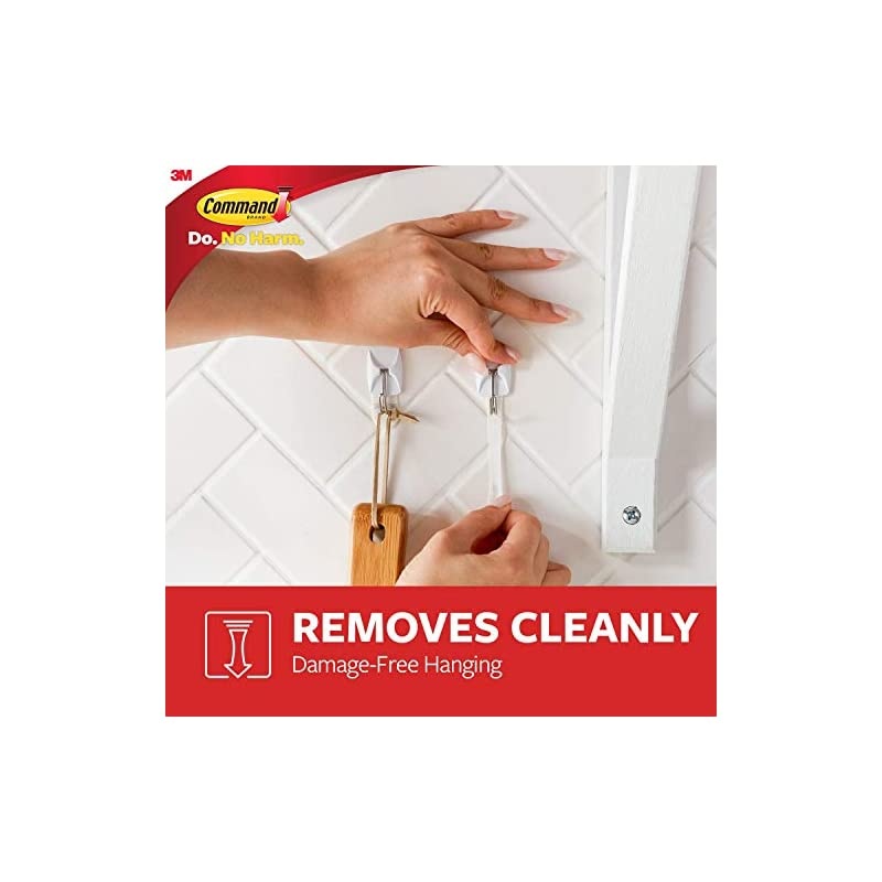 Wire Hooks White Indoor Use 17067MPES 2 Pack