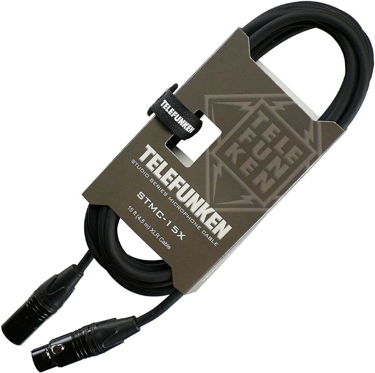 Telefunken STMC-15X Studio Series Microphone Cable - 15 foot