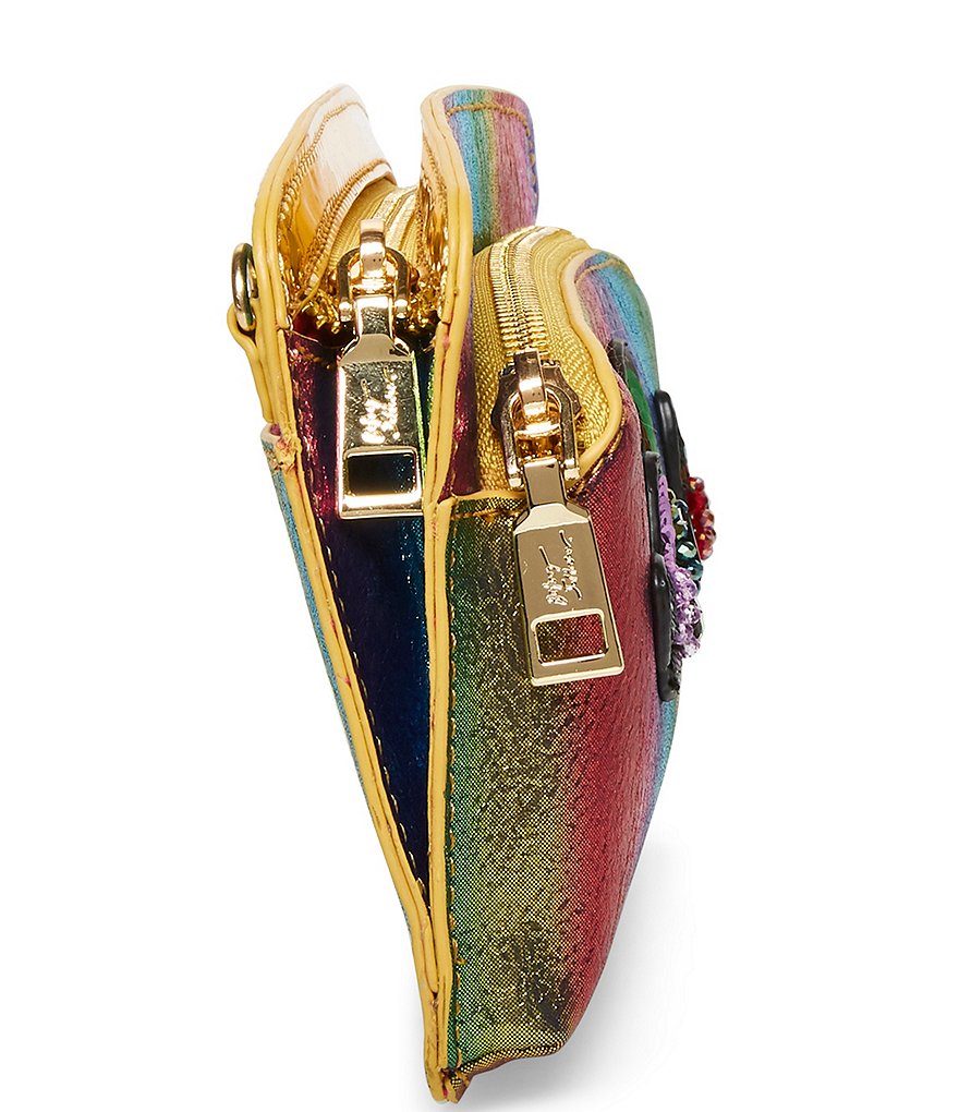 Betsey Johnson Butterfly Rainbow Crossbody Bag