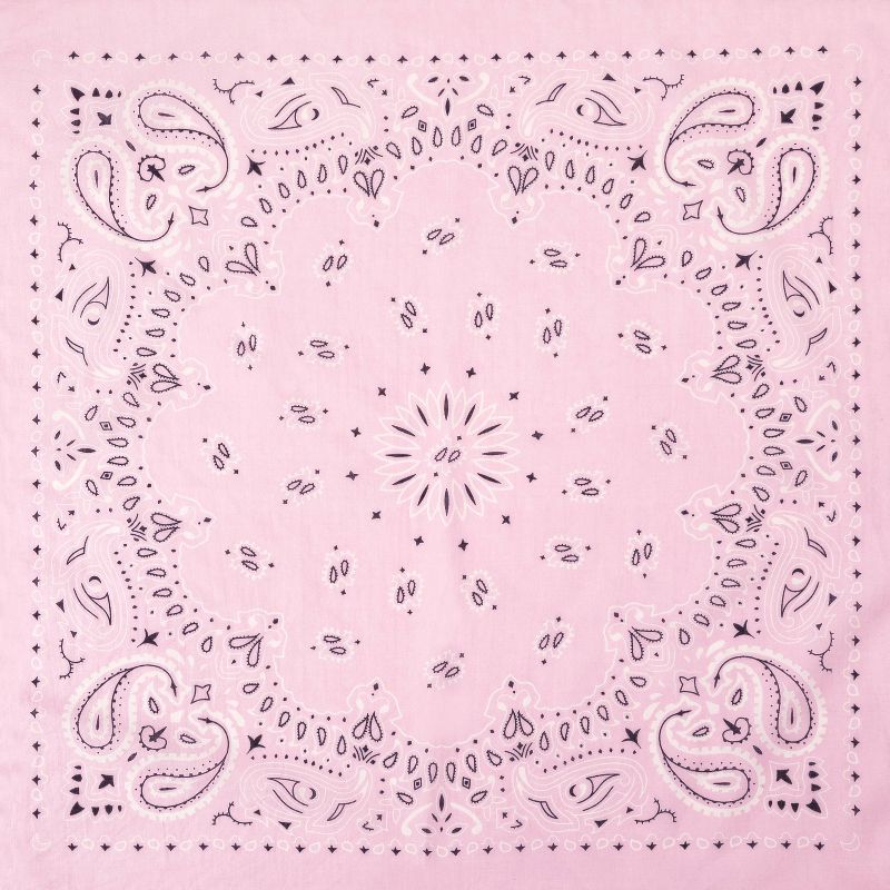 Women's Paisley Print Bandana - Wild Fable™ Purple