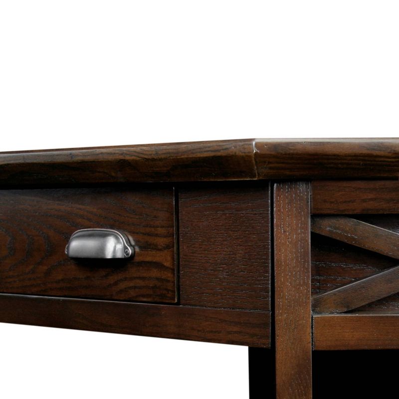 Corner Desk Chocolate Cherry - Leick Home