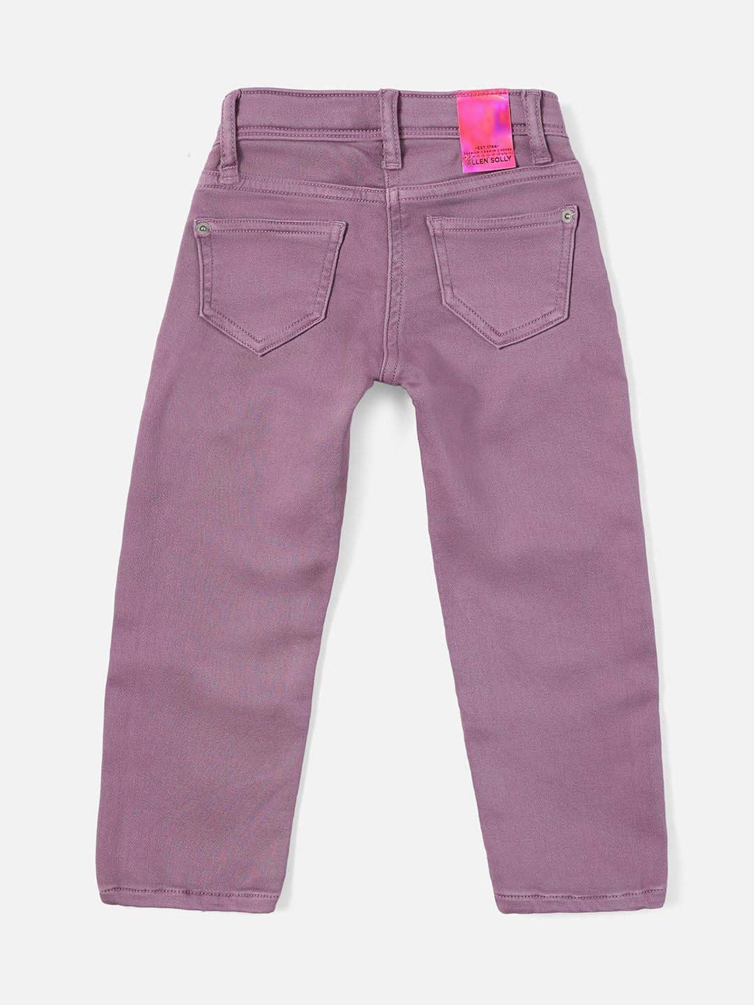 GJ baby Girls Blue Washed Jeans
