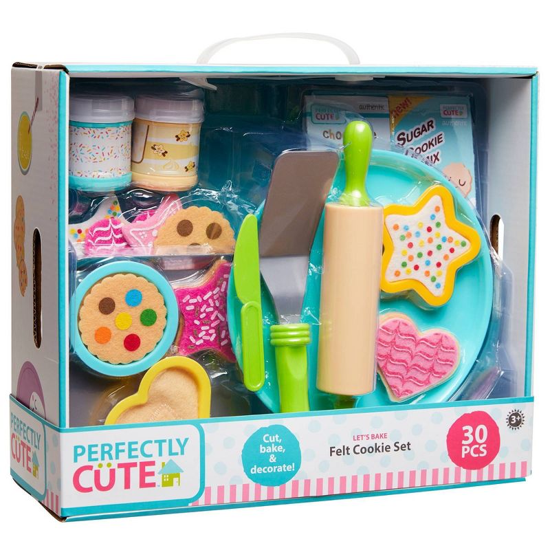 Perfectly Cute Let's Bake Felt Cookie 30pc Set