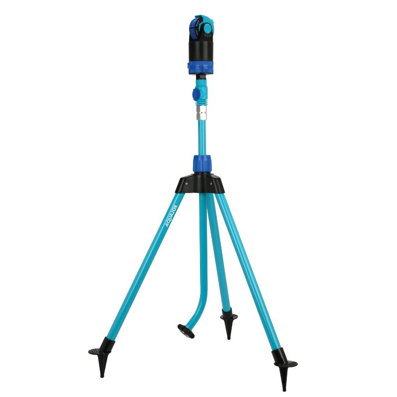 Aqua Joe Turbo Drive 360 Degree Telescoping Tripod Sprinkler