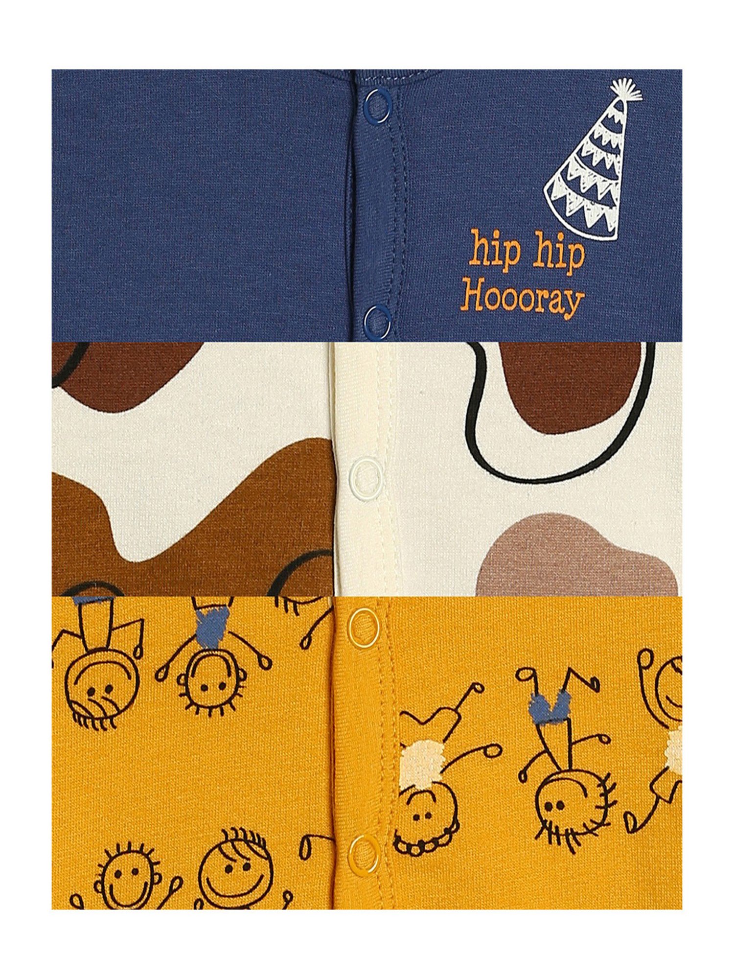 Pantaloons Baby White Cotton Printed Shirt