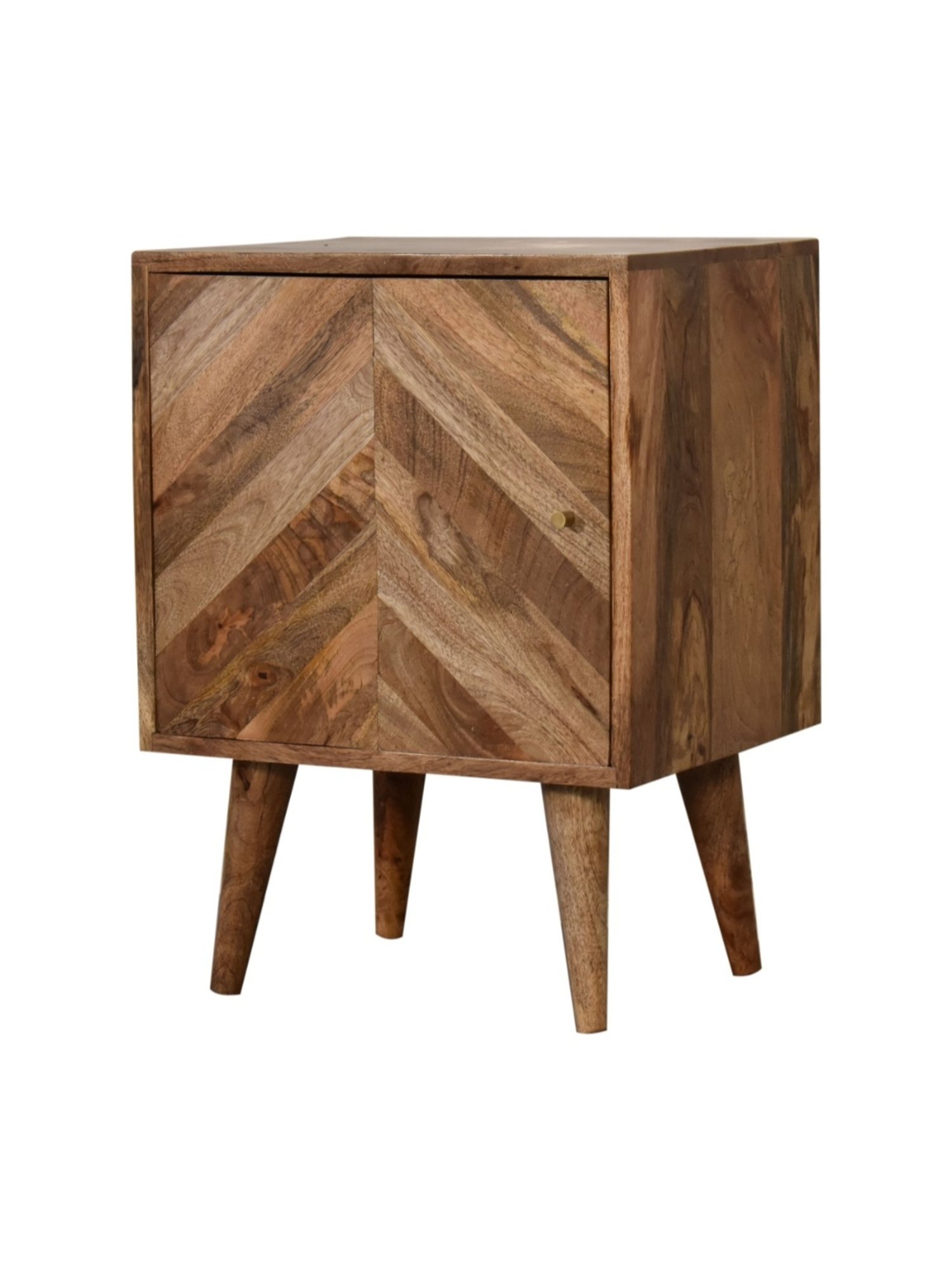 Artisan Furniture Muna Solid Brown Mango Wood Side Table