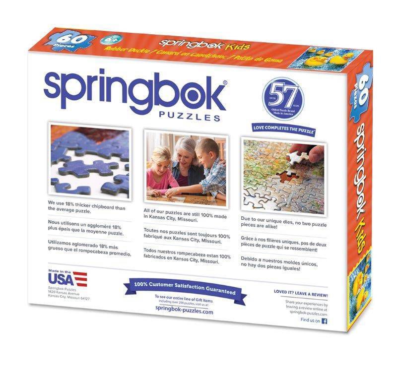 Rubber Duckies Jigsaw Puzzle - 60pc