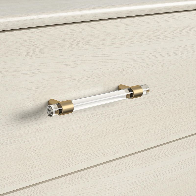 Monarch Hill Clementine White 3 Drawer Dresser