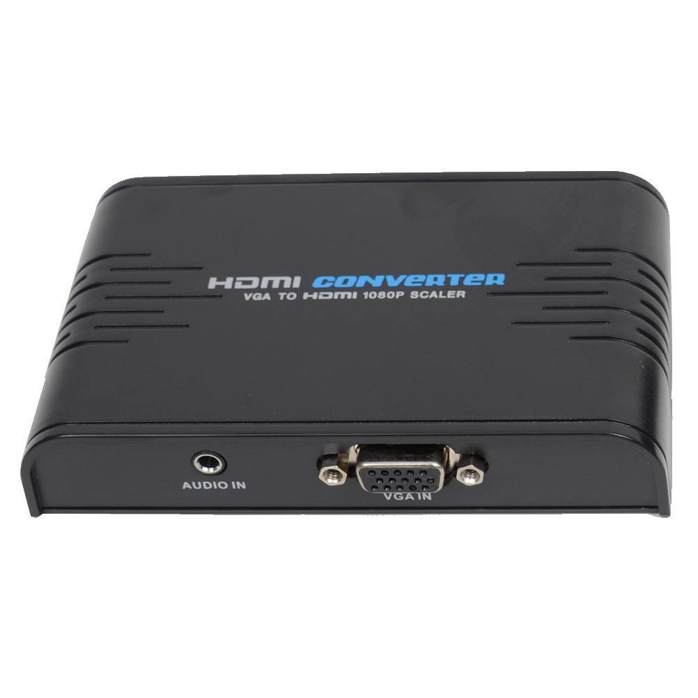 VideoSecu PC Laptop VGA to HDTV HDMI Audio Video Digital Signal Switch Converter CCTV Surveillance with Free Power Supply C6K