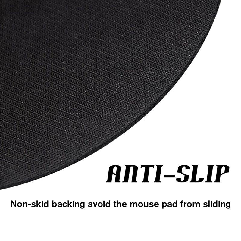 Mouse Pad Mousepad NonSlip Rubber Gaming Mouse Pad Round Mouse Pads for Computers Laptop Mermaid