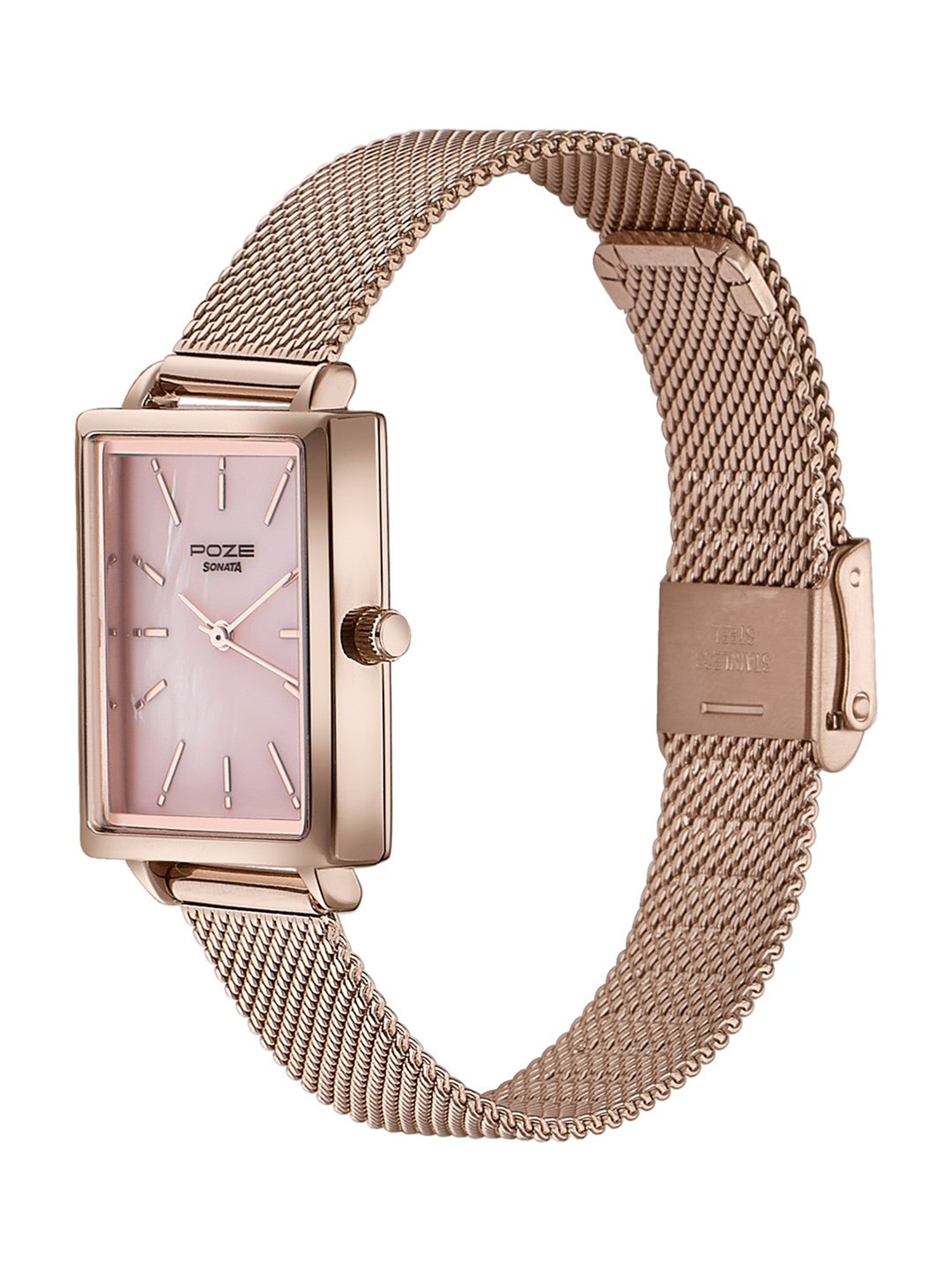 Sonata Poze 3.0 SP80079WM01WF Analog Watch for Women