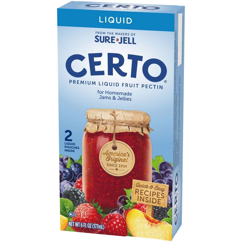 Certo Fruit Pectin Liquid - 6oz