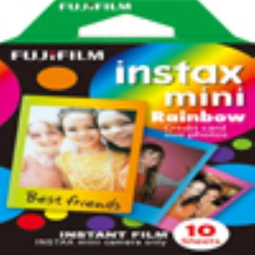 fujifilm instax mini 8 instant film 2-PACK (20 Sheets) Rainbow